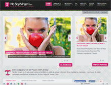 Tablet Screenshot of nosoyvirgen.com